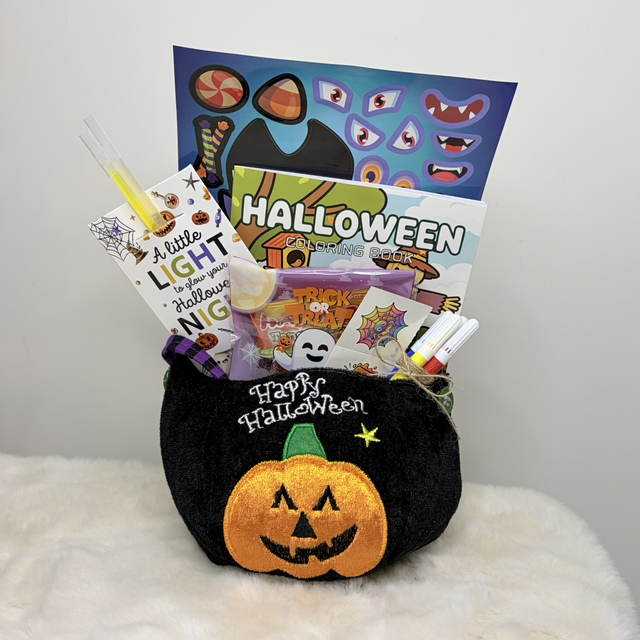 Mini Trick or Treat Basket filled 