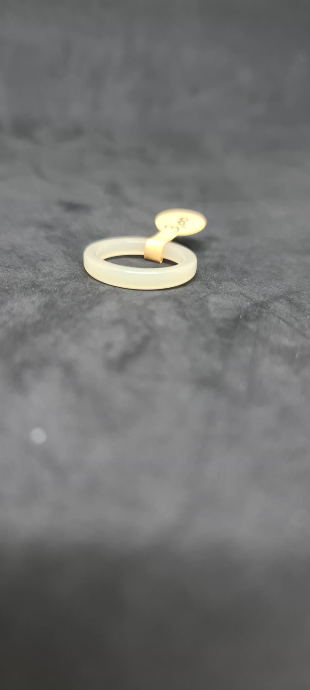 Anneau résine blanc