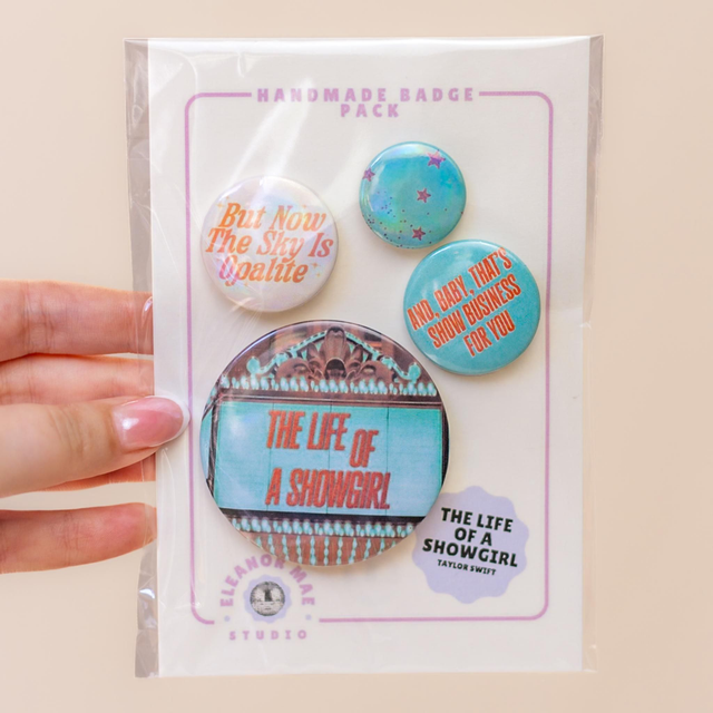 'Life of a Showgirl - Taylor Swift' - Badge Pack