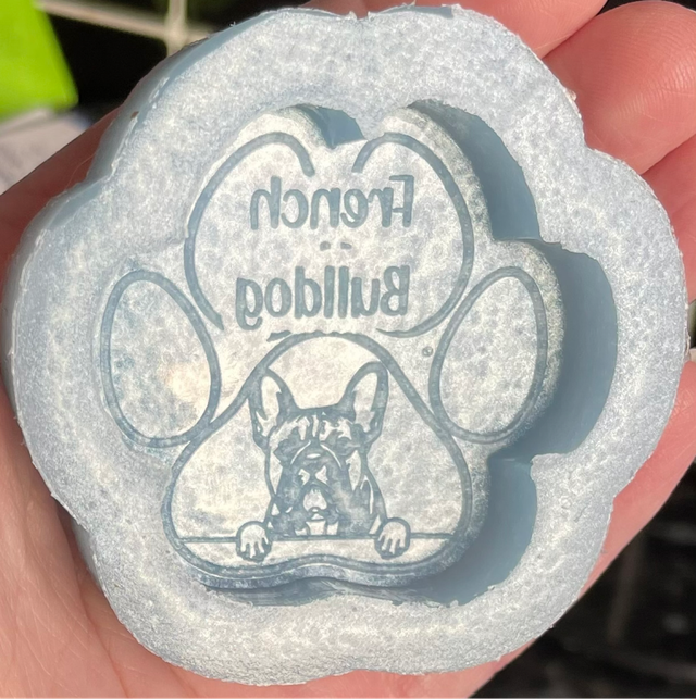 Handmade French Bulldog Silicone Mould 