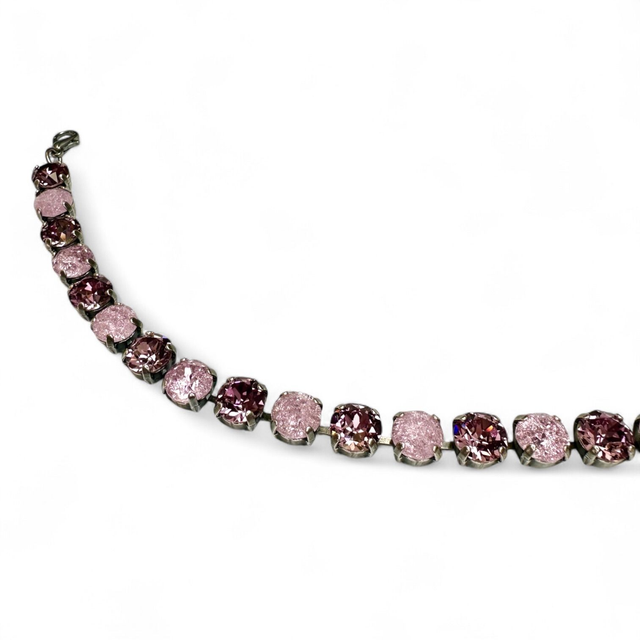Armband DEVA KLASSIK BIG Light Rose ICE Mix, Rosa