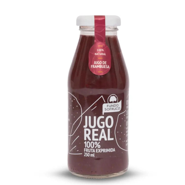 Botella Jugo de Frambuesa 250ml