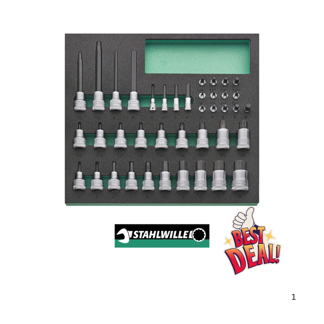 TCS-Sortiment Einsätze 54+44 2/3 TCS-Einlage 40-teilig TCS 11 821/40