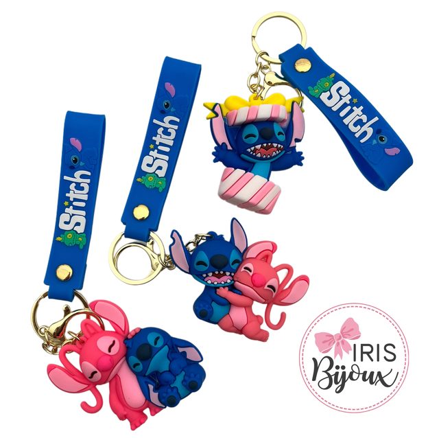 Portachiavi 3d Stitch 