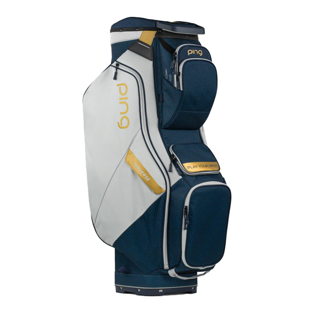 Ping Traverse 214 Cart Bag Blue Coral
