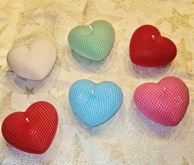 Candele Artigianali Cuore