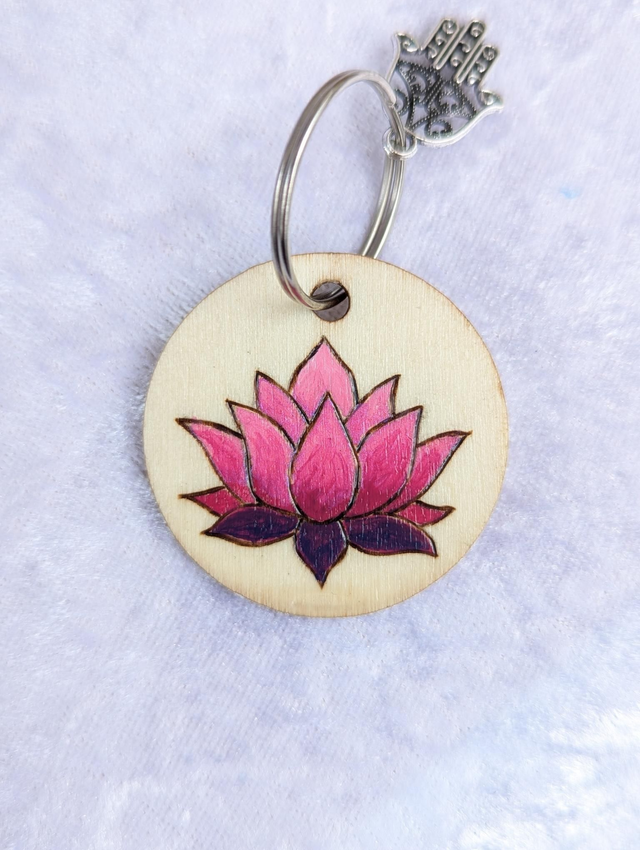 Porte-clé "Lotus"