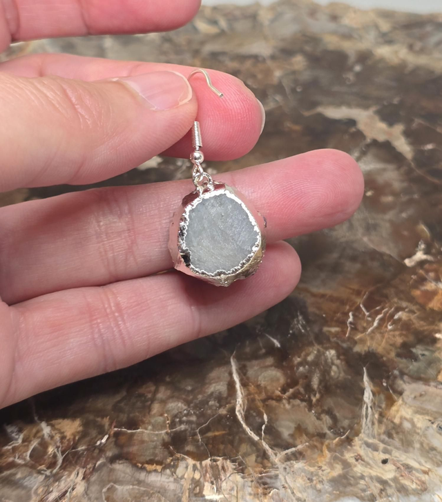 Boucles d'oreilles druse d'Améthyste