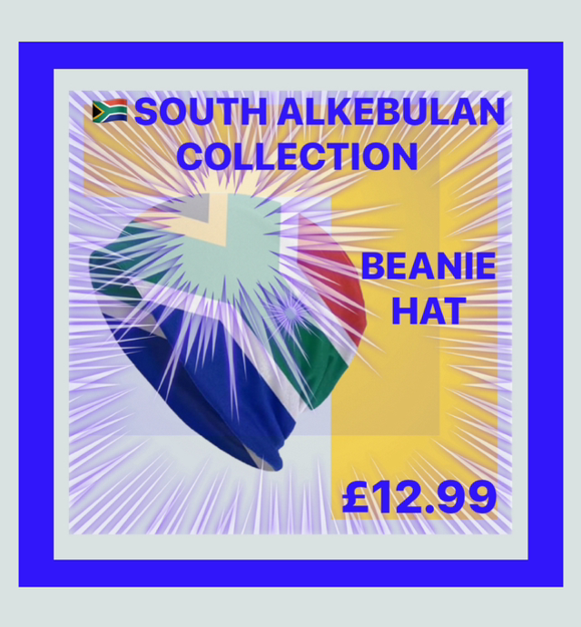 🇿🇦SOUTH AFRICA ALKEBULAN IBUSISWE COLLECTION ~ BEANIE HAT