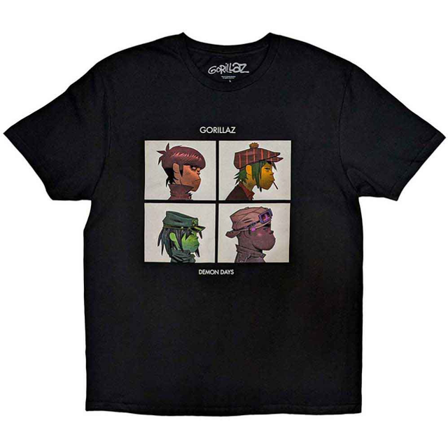 GORILLAZ UNISEX T-SHIRT: DEMON DAYS