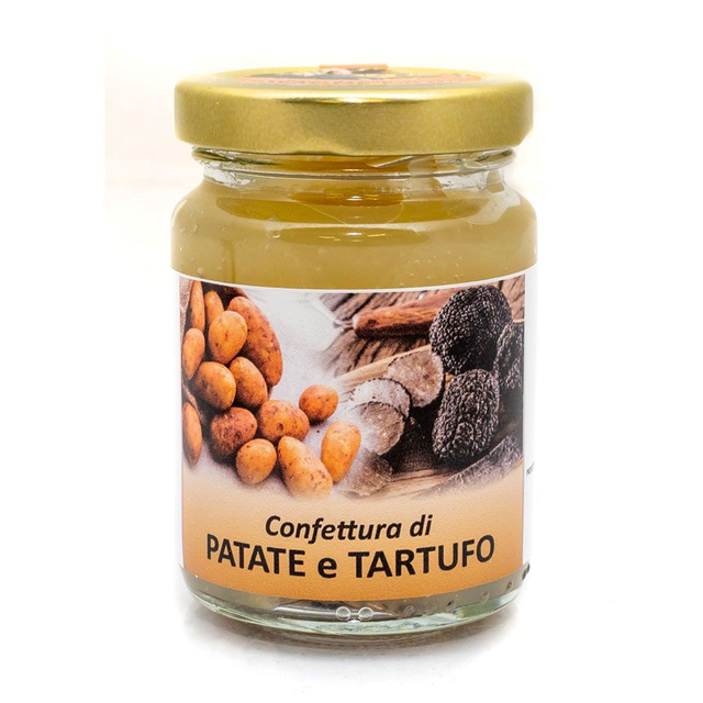 Marmelade mit Kartoffeln und Trüffeln