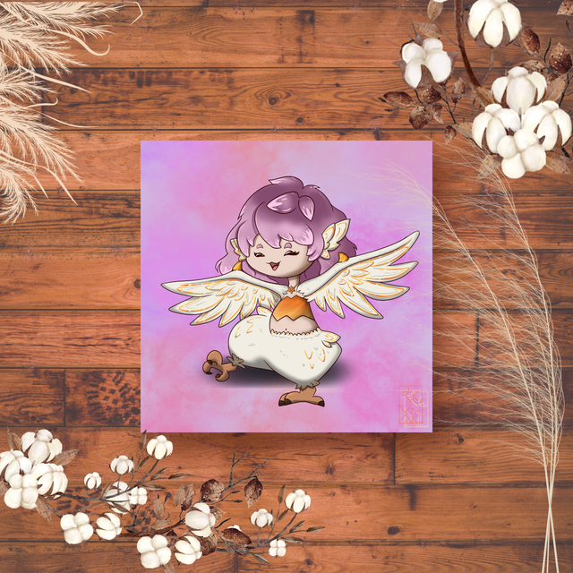 Carte Postale - Amandine