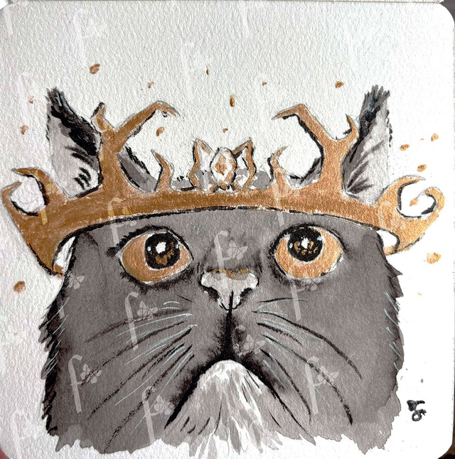 Inktober 03 - Couronne