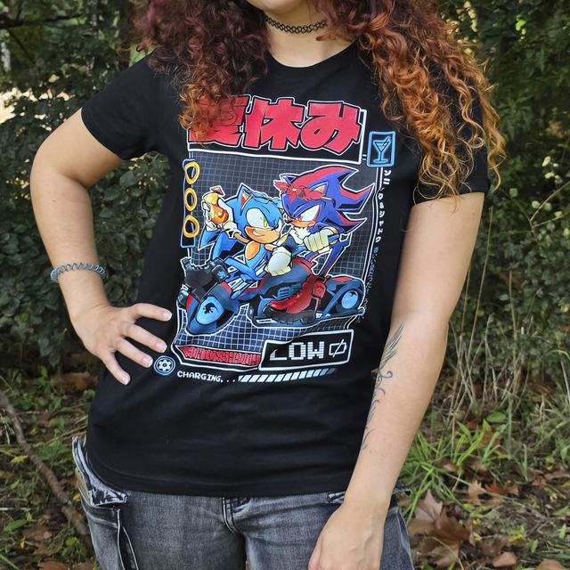 [ SHIRTS ] Sonic &amp; Shadow T-shirt!