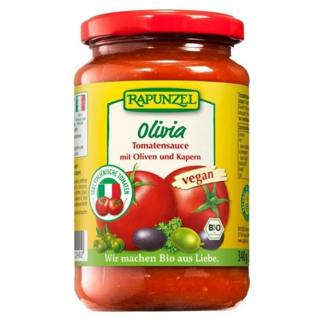 Rapunzel Tomatensauce Olivia, 330ml Glas