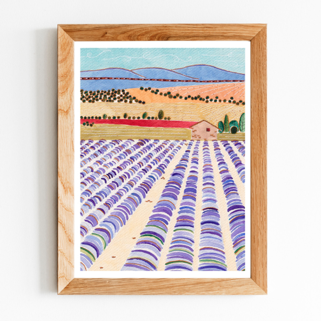 Provence - Artprint