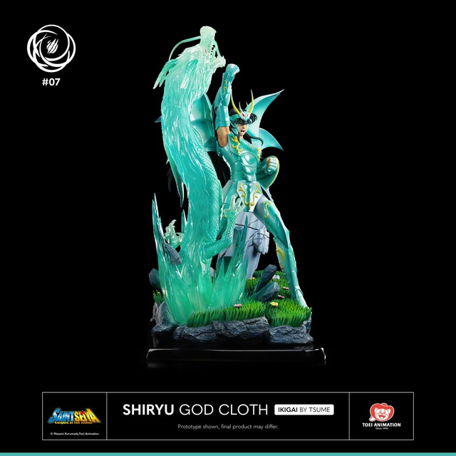 Sirio - Shiryu (Armatura Divina) - Saint Seiya - Statua Ikigai Tsume Art 1/6 (39cm) 🐉🌟(Anche a rate! 👇)