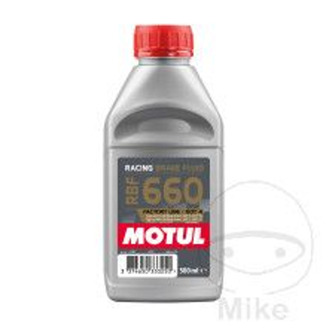 BRAKE FLUID DOT4 0.5L MOTUL RBF 660 RACING