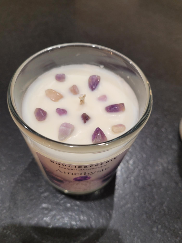 Bougie Améthyste