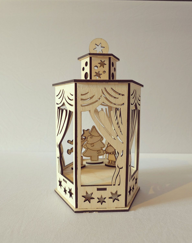 Lanterne sapin 