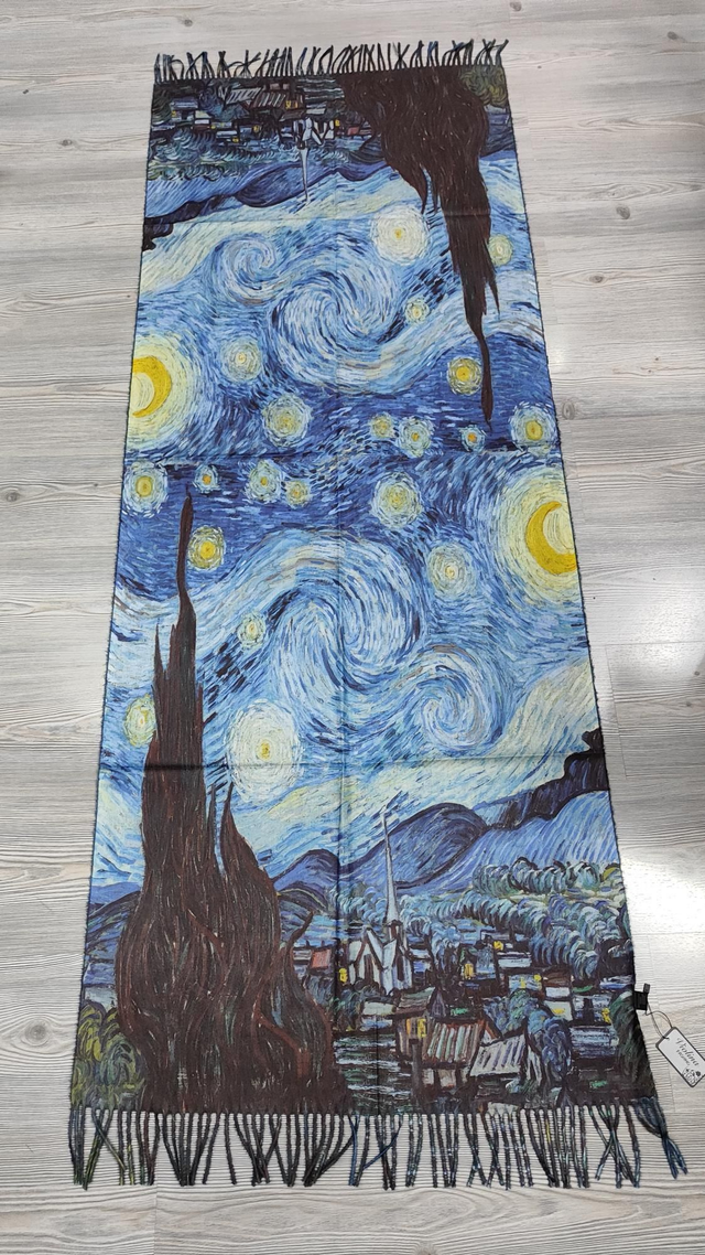 Stola Notte stellata di Vincent Van Gogh