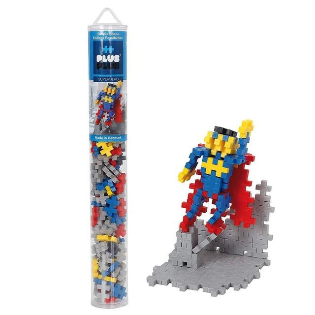 Plus-Plus Superhero Tube 100Pc
