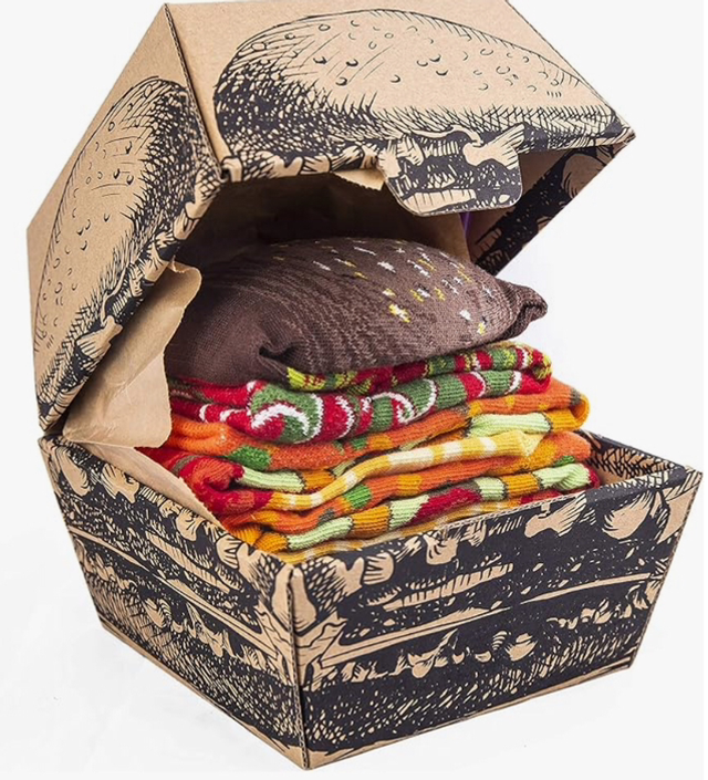 Chaussettes hamburger 