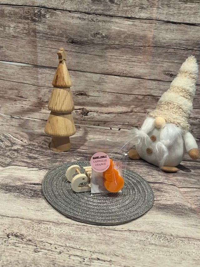 Fondant parfumé Cannelle orange - 12 grammes