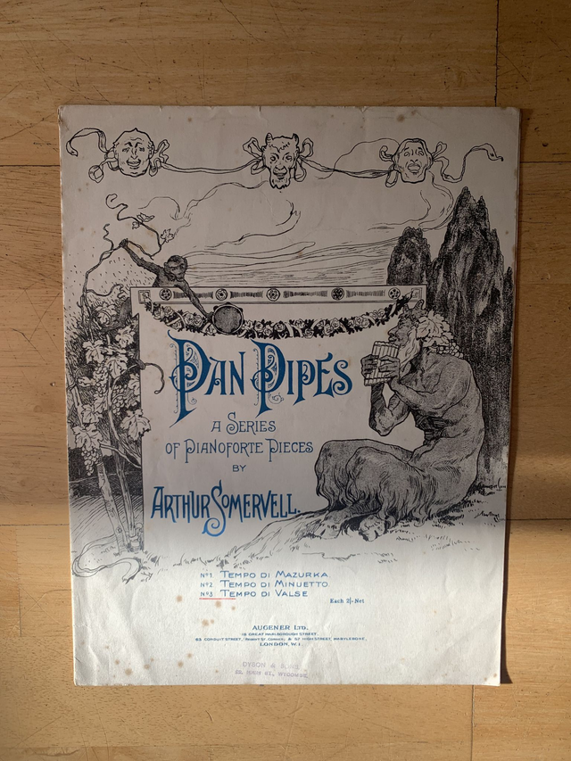 Tempo Di Valse - No. 3 from ''Pan Pipes'' A Series of Pianoforte Pieces