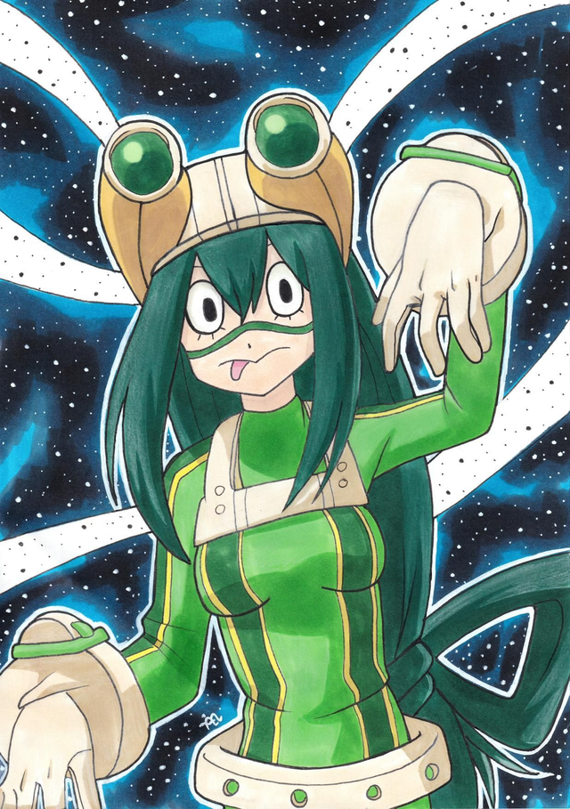 Print MHA - Tsuyu