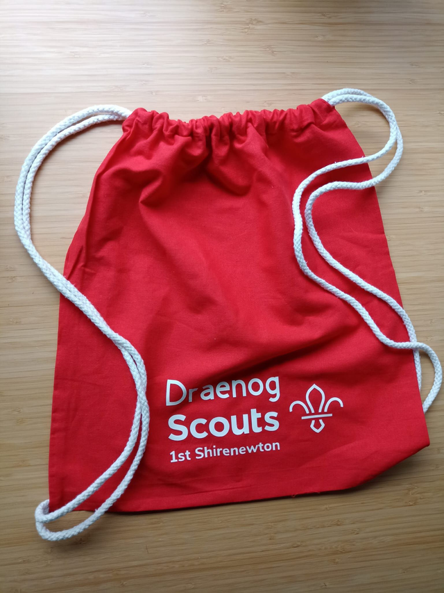 Personalised Canvas Camp Bag