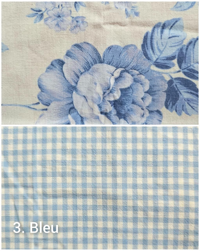 Étui à lunettes en tissus upcyclés