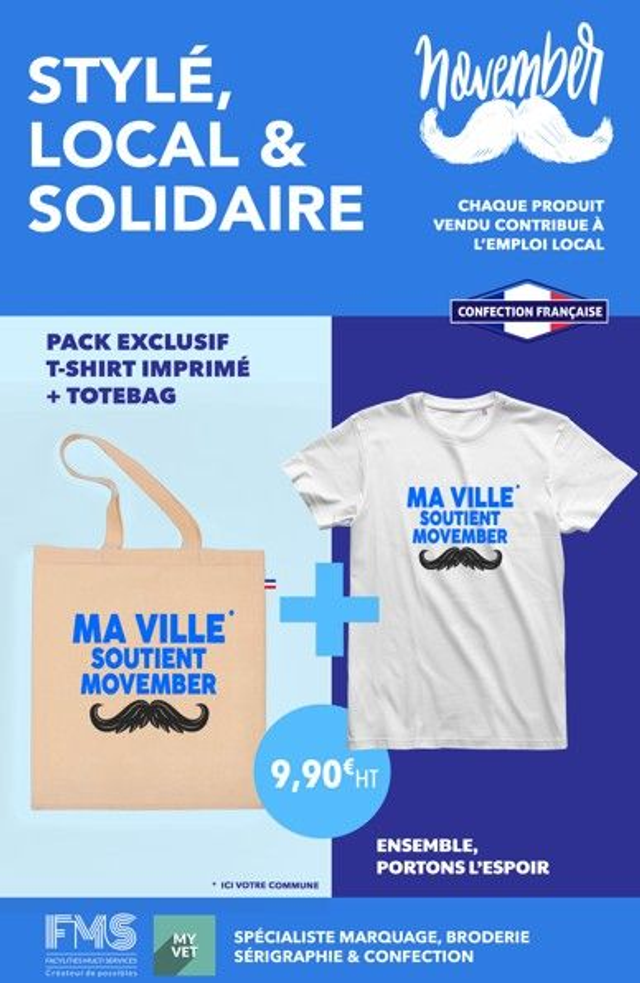 Pack T-shirt + Tote bag Personnalisé 