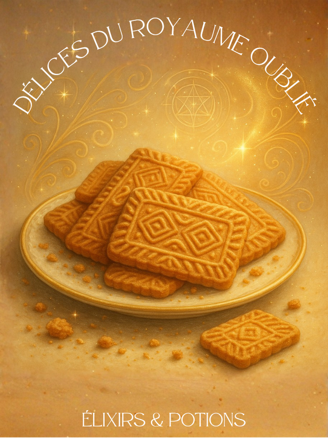 Fondant parfumé "Délices du Royaume Oublié" (spéculoos)