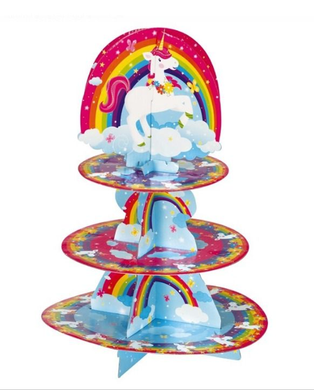 PARTY , ALZATINA PER DOLCI UNICORNO 30X40