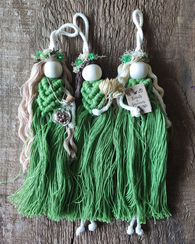 Poupée de sortilège Vert pomme