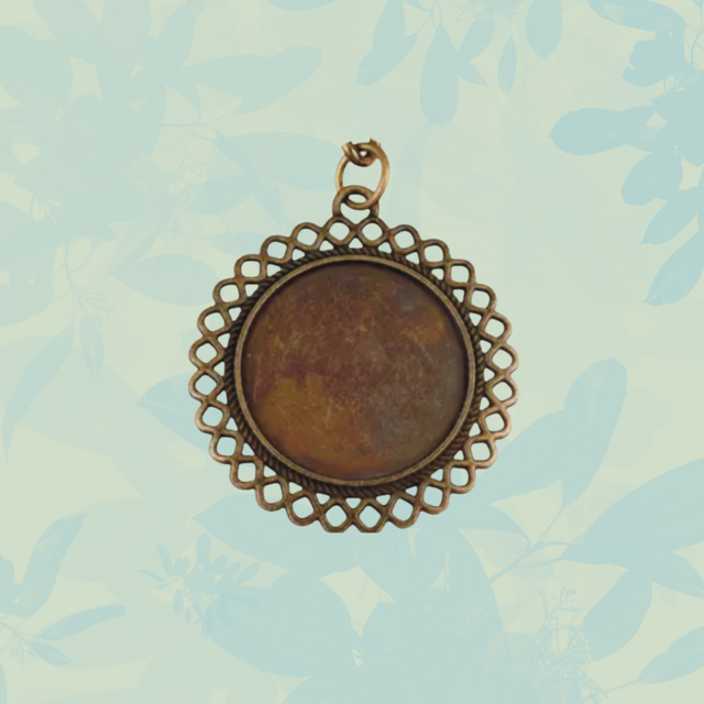 Dije redondo 3 - 2.5x2.5 cm