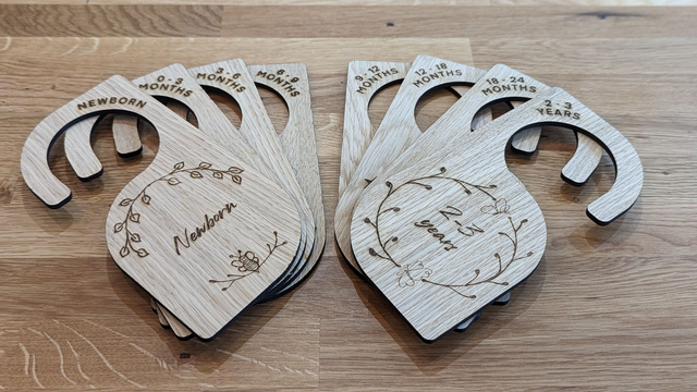 Baby Wardrobe Dividers - Double Sided