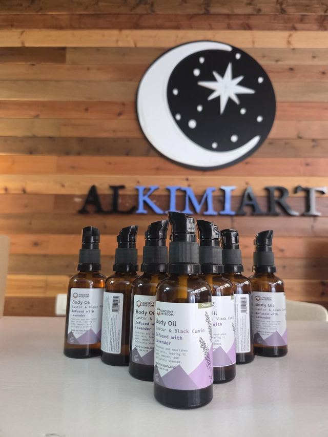 Aceite corporal de Lavanda