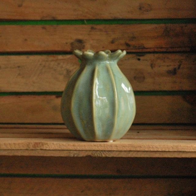 Poppy Seed Head Vases