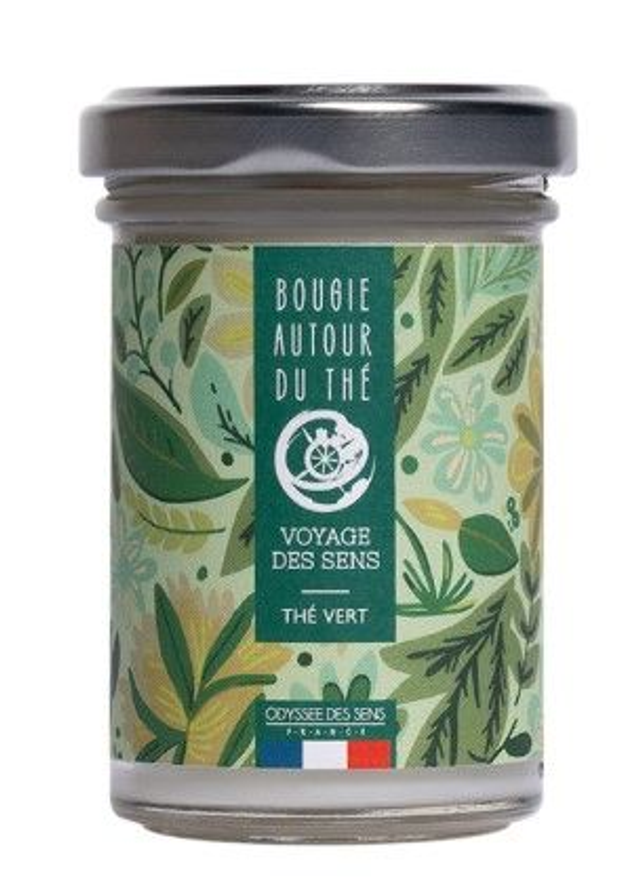 Bougie Autour du Thé - Thé Vert 80g
