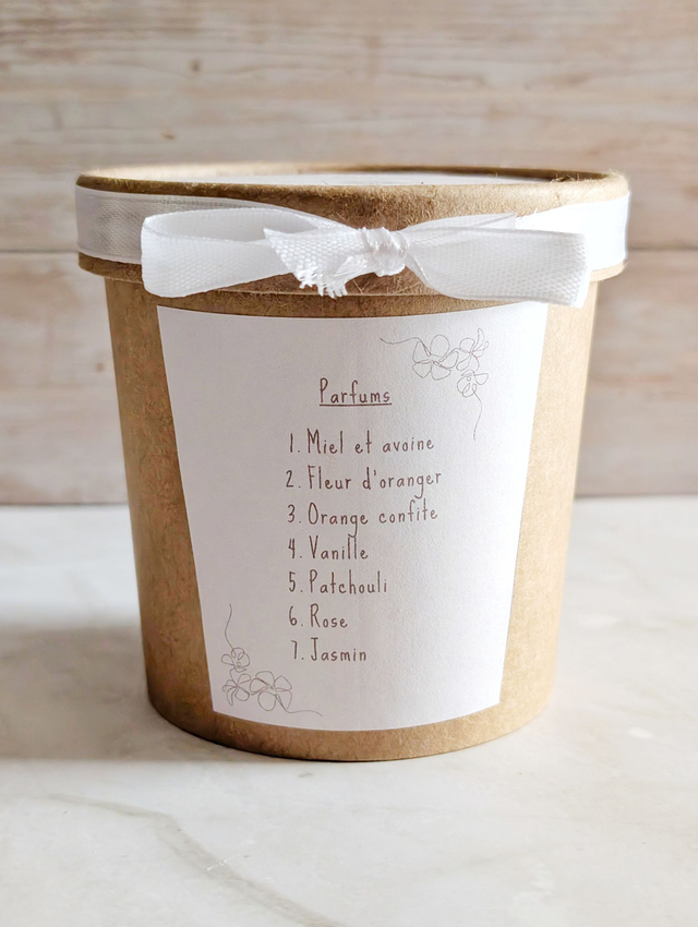 Coffret ‘Instants Parfumés’ – 7 Fondants: Miel et avoine, Orange confite,...