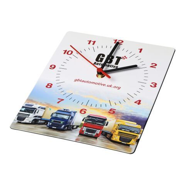 Brite-Clock® rectangular wall clock