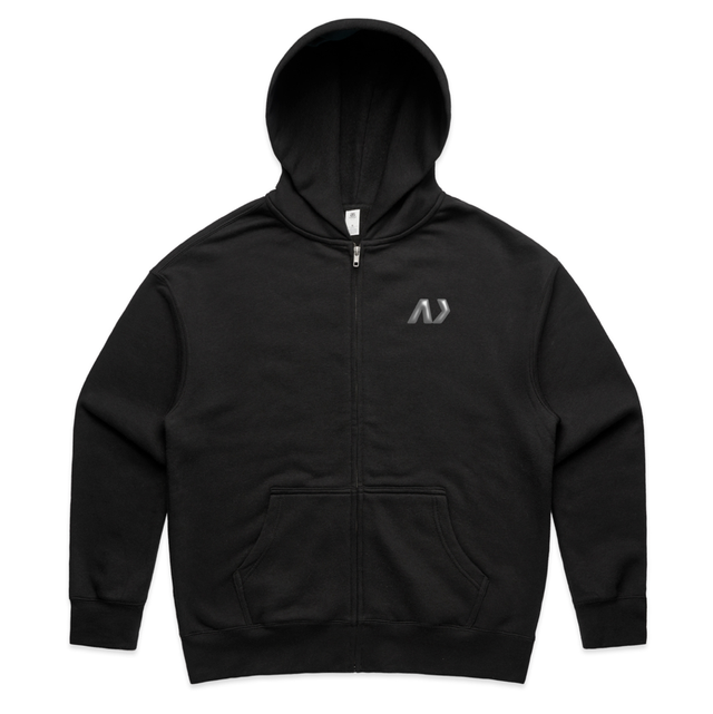 Woman’s Zip Hoodie - Black 