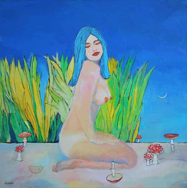 Artem Andriychuk &quot;Girl with mushrooms&quot;