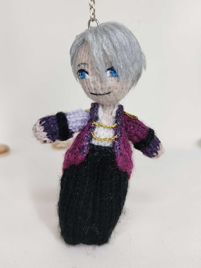 Mini art doll – Viktor Nikiforov inspired