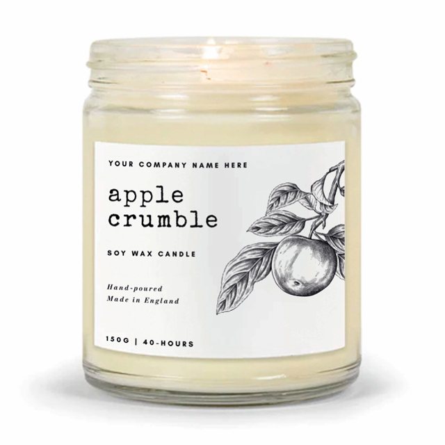 Apple Crumble Scent Candle