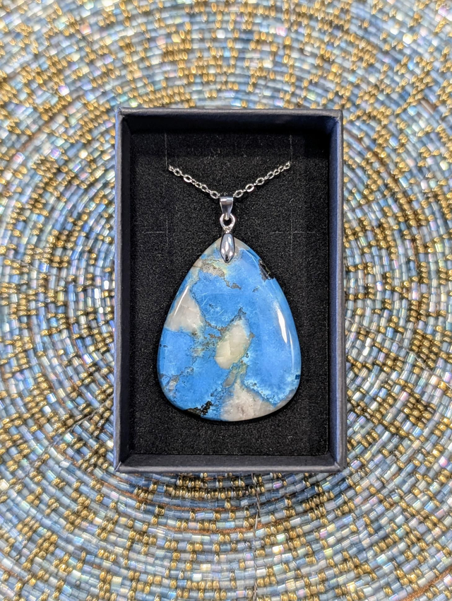 Pendentif Chrysocolle 