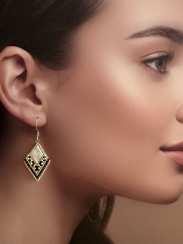 Boucles d'oreilles ROSE