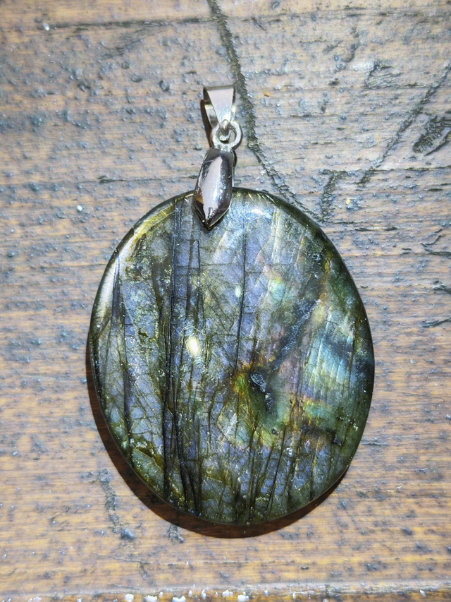 Pendentif labradorite